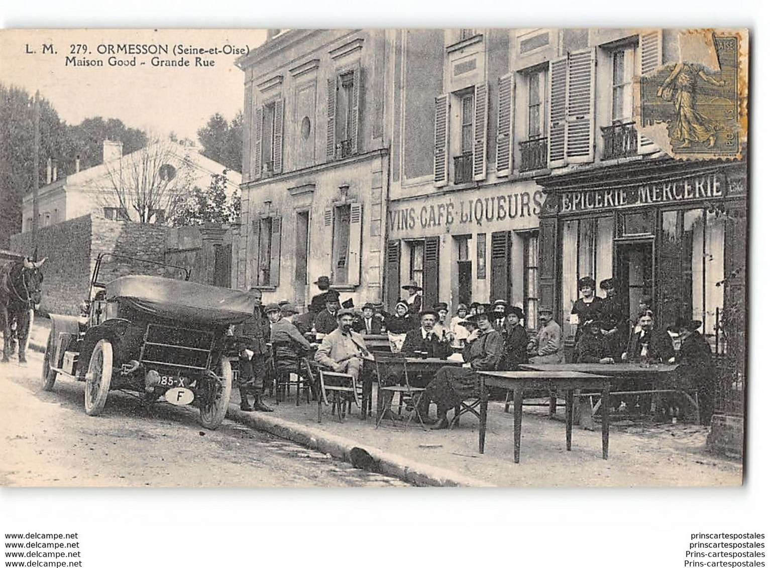 CPA 94 Ormesson Maison Good Grande Rue - Ormesson Sur Marne