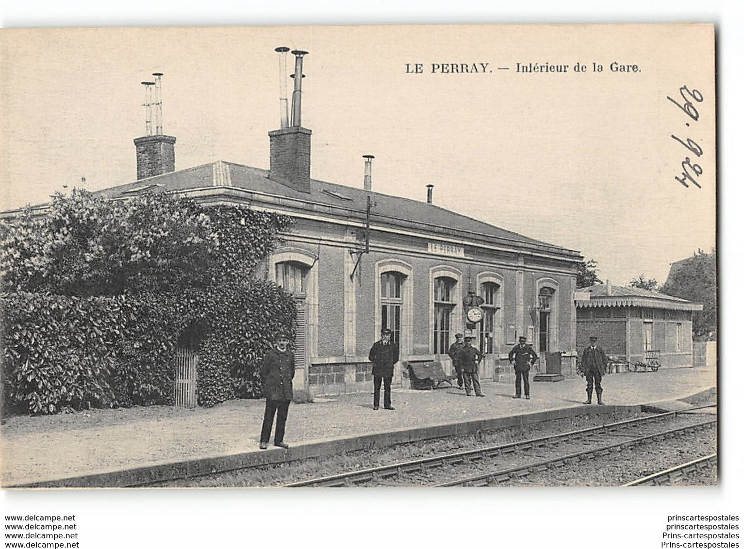 CPA 78 Le Perray Interieur De La Gare - Le Perray En Yvelines