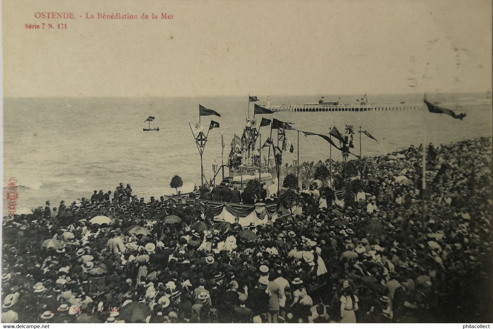 Oostende - Ostende  //  LA Benediction De La Mer Ca 1900 Ed. Sugg - Oostende