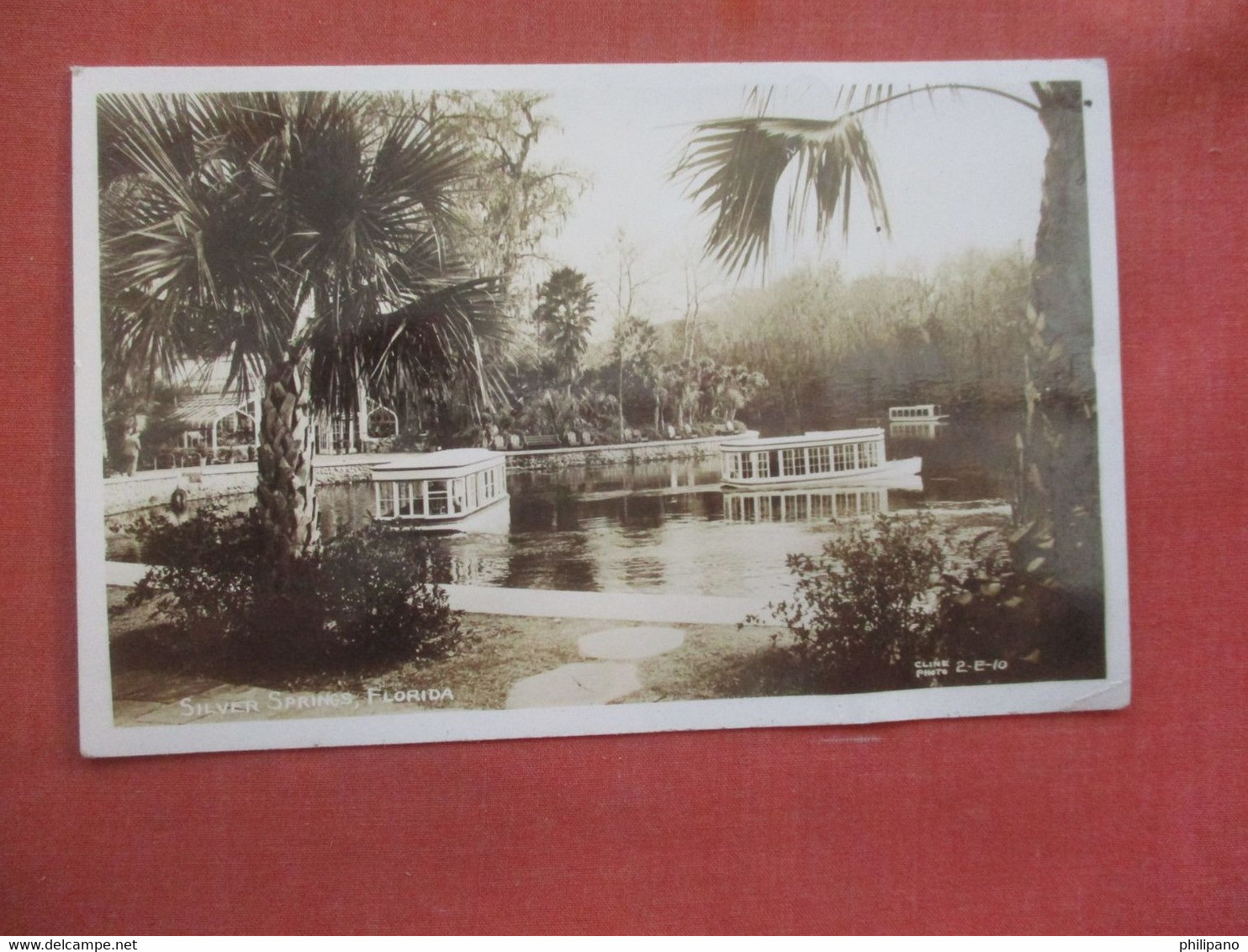 RPPC     Florida > Silver Springs    Ref 4588 - Silver Springs