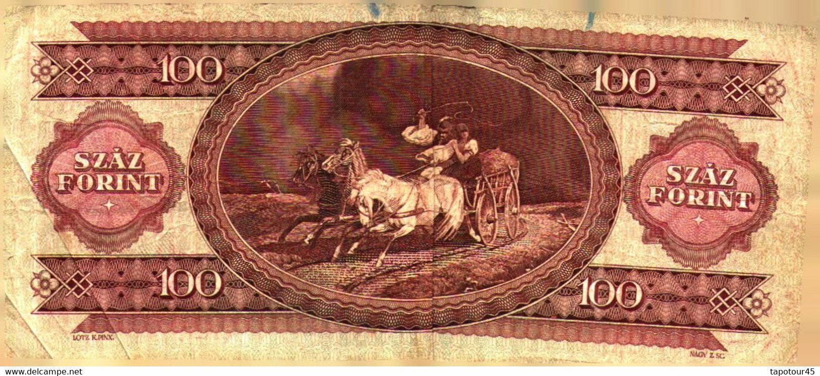 Billet > Hongrie > 100 Forint - Hongrie