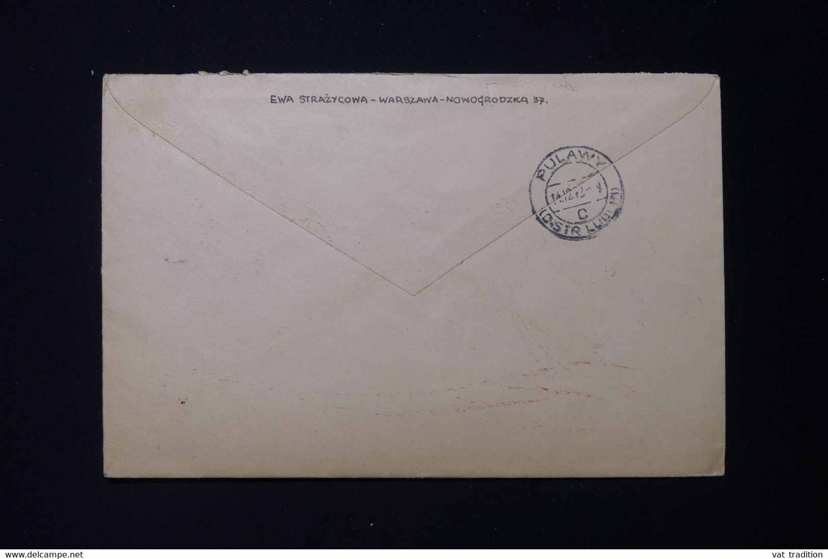 POLOGNE / ALLEMAGNE - Enveloppe En Recommandé De Warschau Pour Pulawy En 1942 - L 84115 - Gobierno General