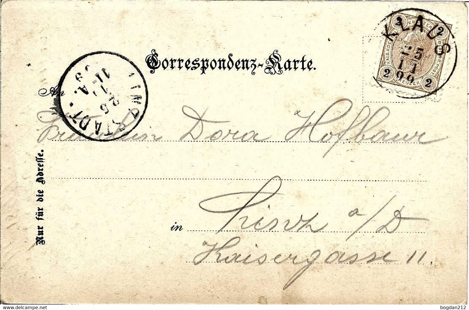 1899 - Klaus An Der Pyhrnbahn , Gute Zustand, 2 Scan - Kremsmünster