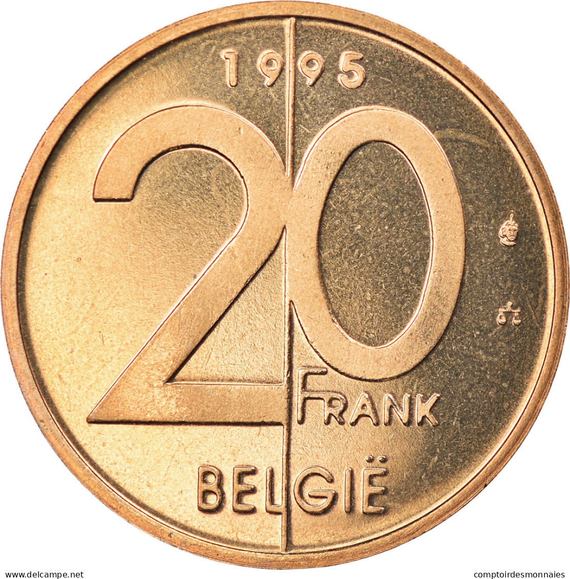 Monnaie, Belgique, Albert II, 20 Francs, 20 Frank, 1995, Bruxelles, Proof, FDC - 20 Francs