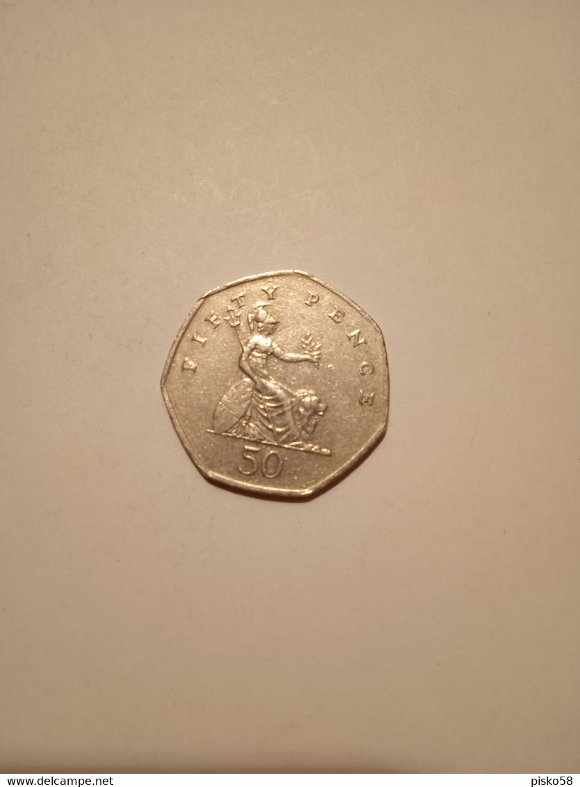 GRAN BRETAGNA- 50 PENCE 1997 - Other & Unclassified