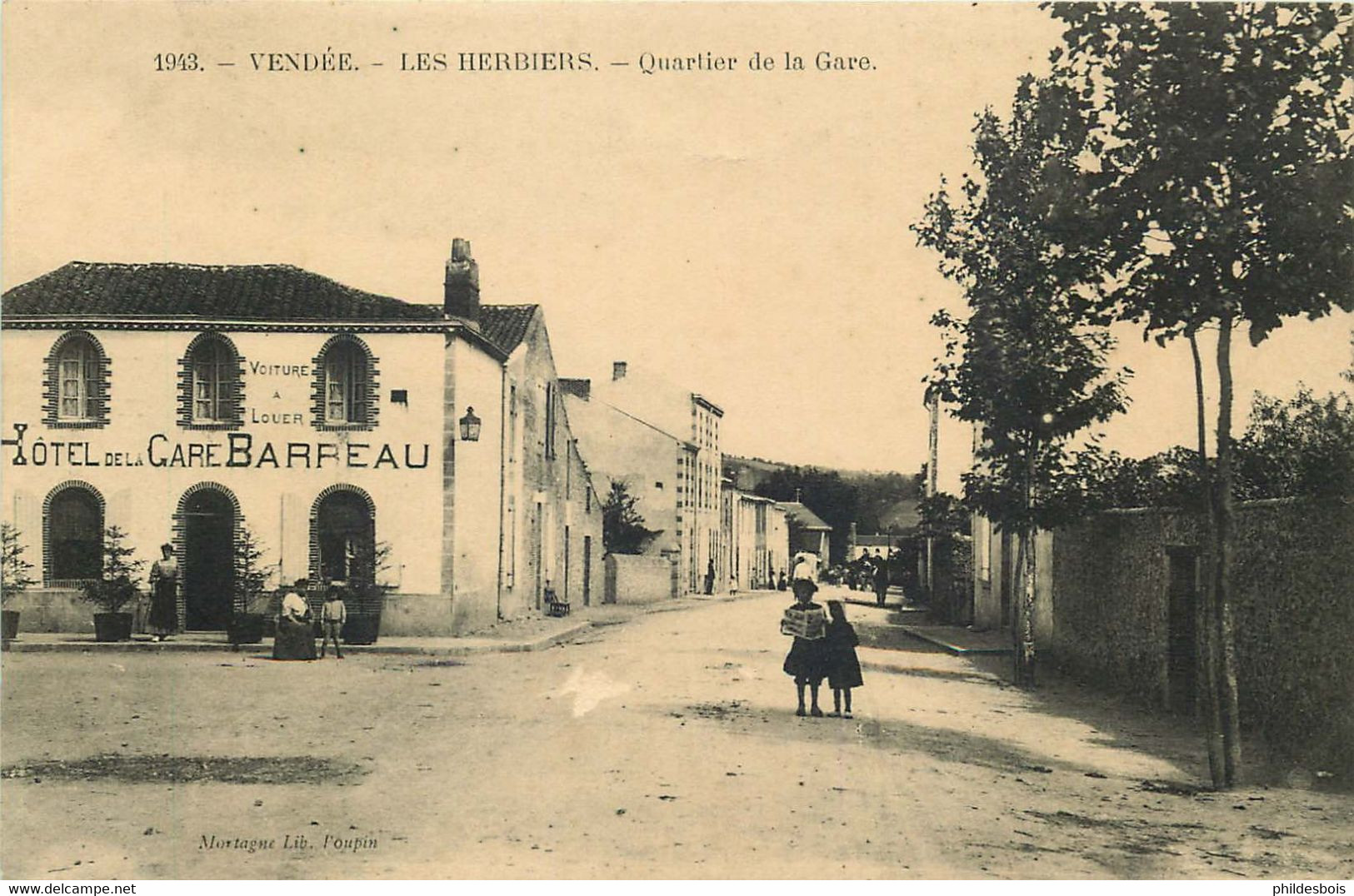 VENDEE  LES HERBIERS  Quartier De La Gare - Les Herbiers