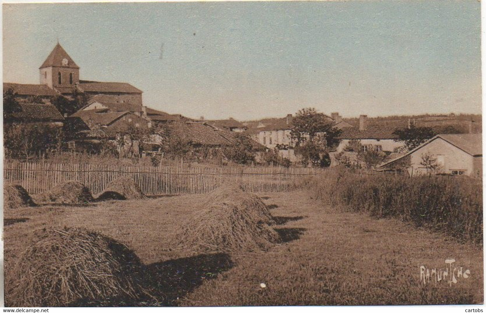 86 AVAILLES-LIMOUSINES Vers L'Eglise - Availles Limouzine