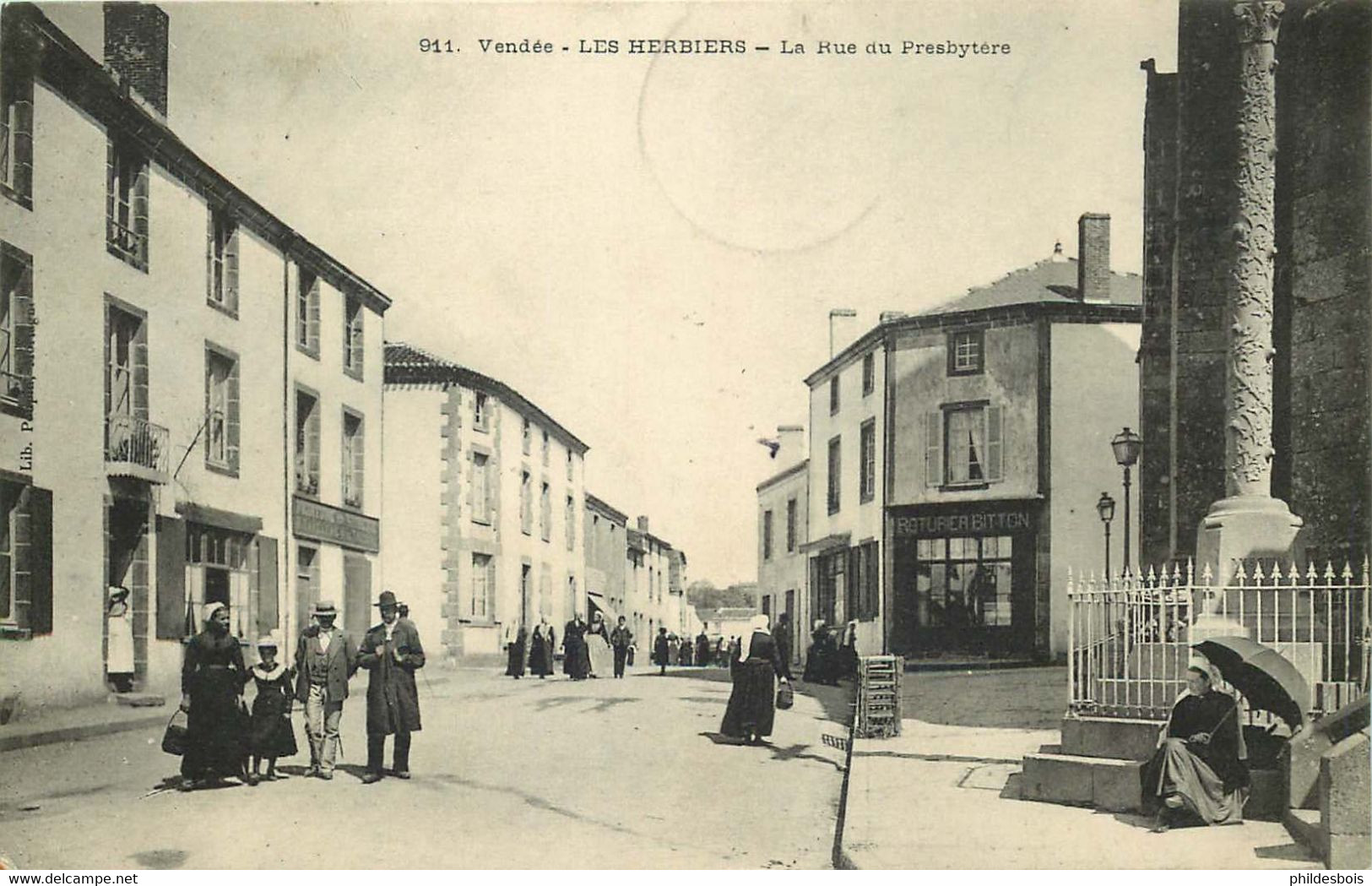 VENDEE  LES HERBIERS   Rue Du Presbytere - Les Herbiers