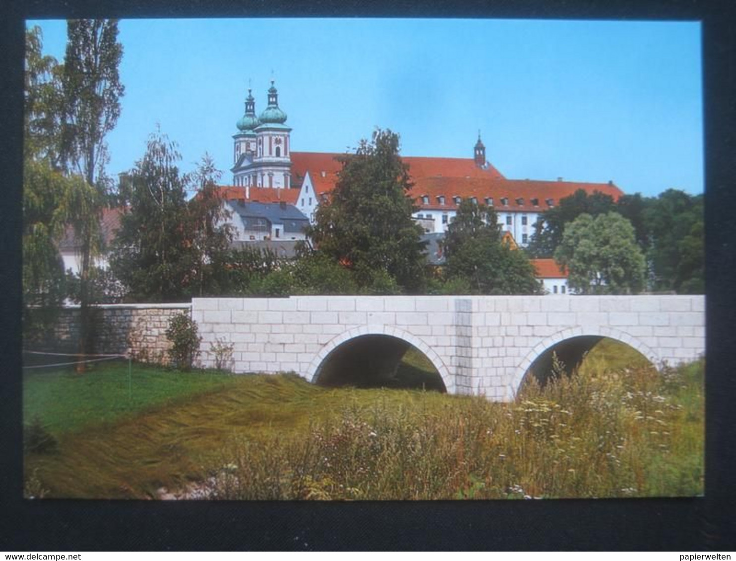 Waldsassen (Tirschenreuth) -  Neue Johannnisbrücke Mit Stiftsbasilika - Waldsassen