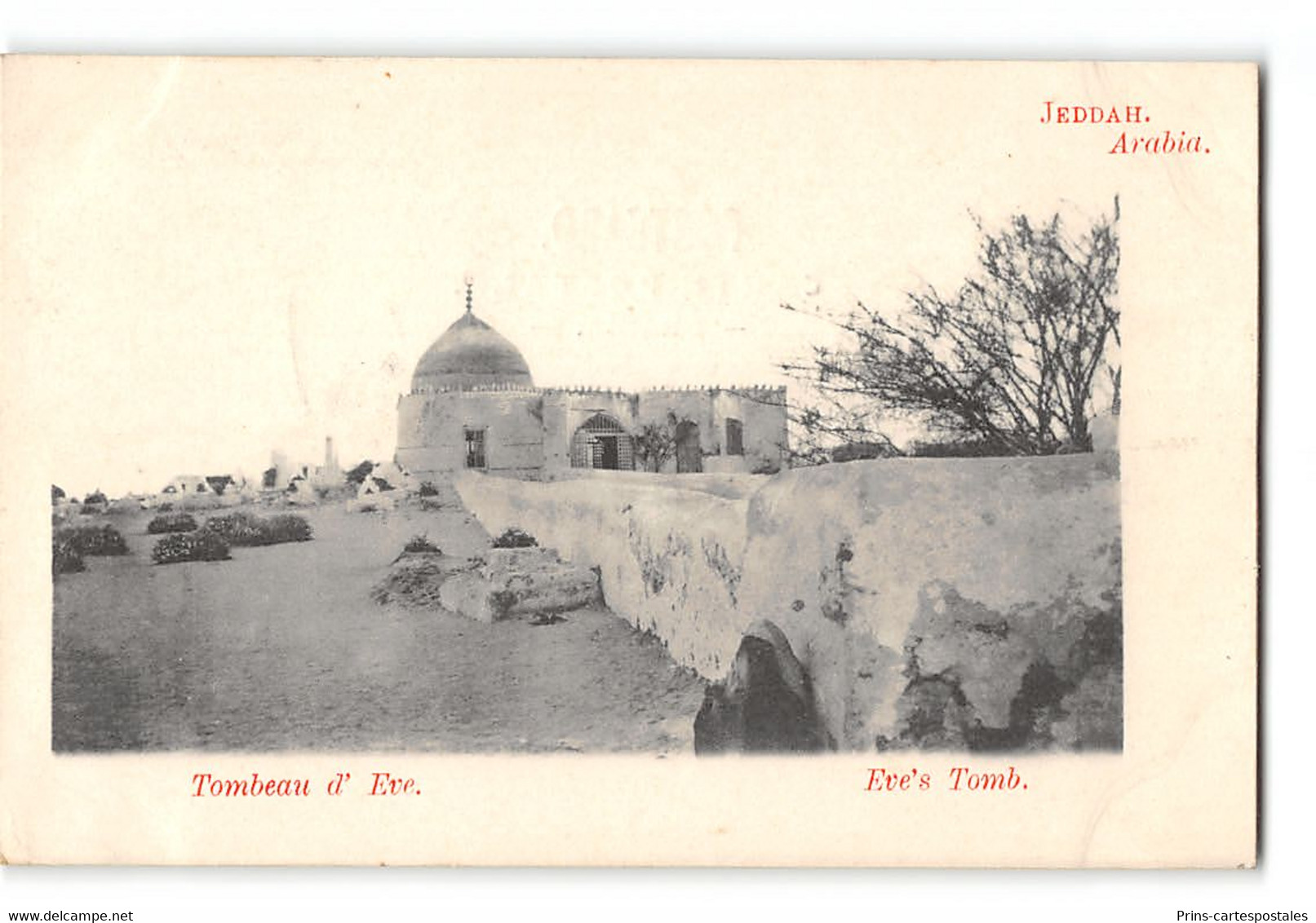 CPA Djedda Jeddah Tombeau D'Eve - Saoedi-Arabië