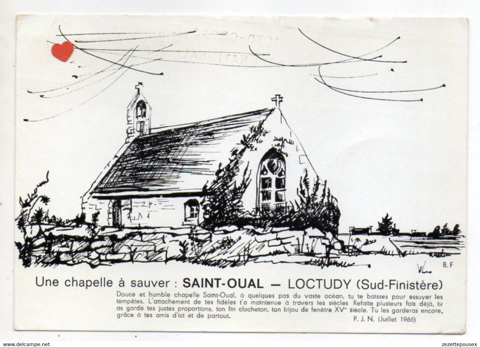 38921-ZE-29-Une Chapelle à Sauver : SAINT-OUAL-LOCTUDY-Douce Et Humble Chapelle Saint-Oual,à Quelques Pas Du Vaste Océan - Loctudy