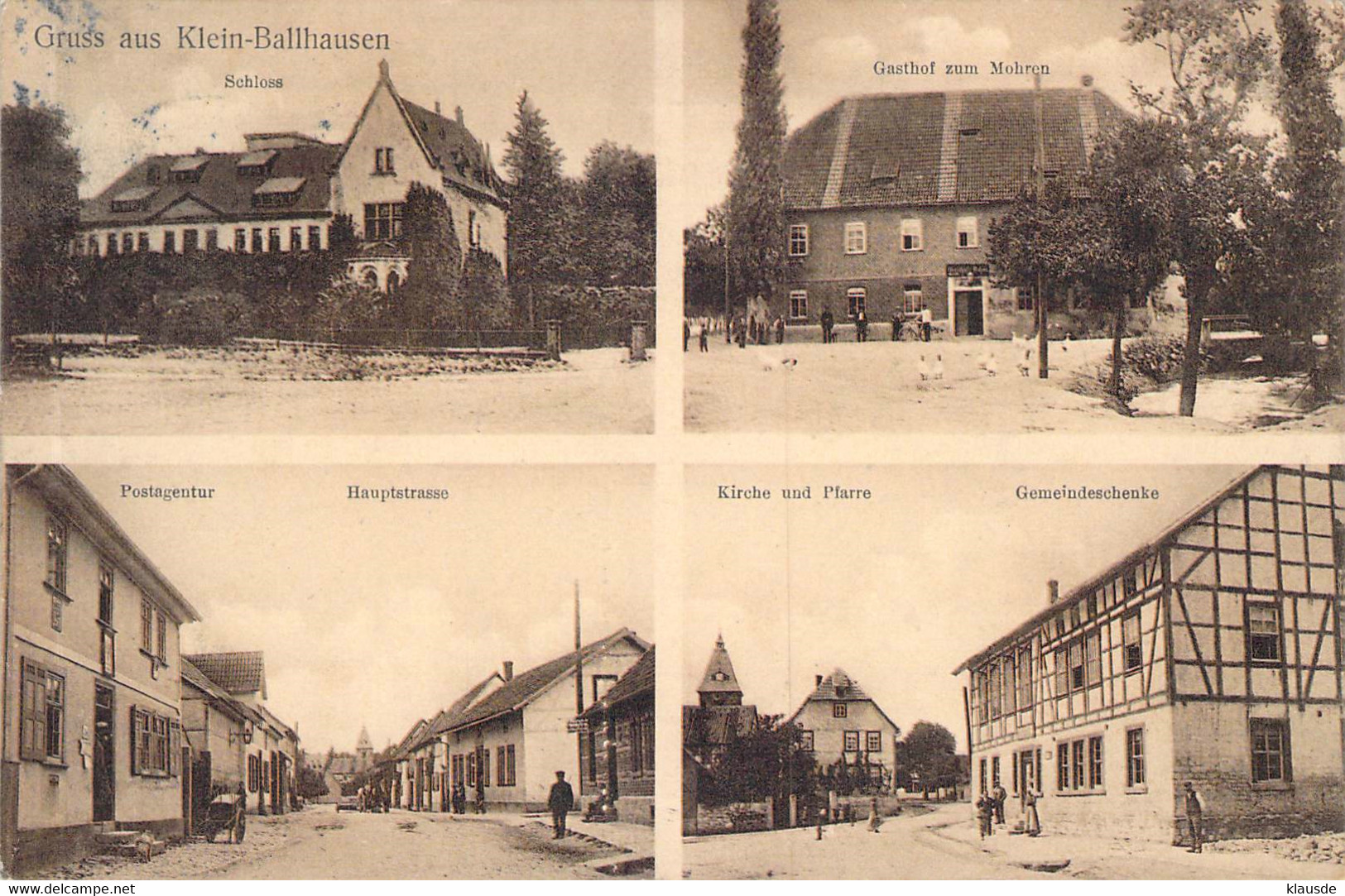 Klein-Ballhausen - Mehrbild 191? - Bad Tennstedt