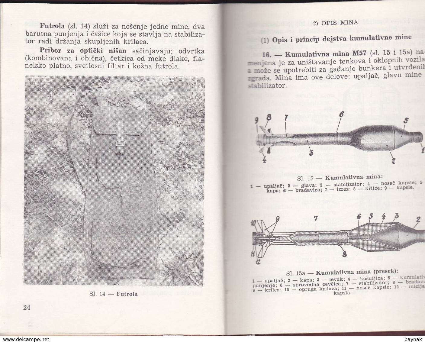 RUCNI BACAC M57  --  HAND - HELD LAUNCHER M57  --  117 PAGES  --  SERBIAN LANGUAGE