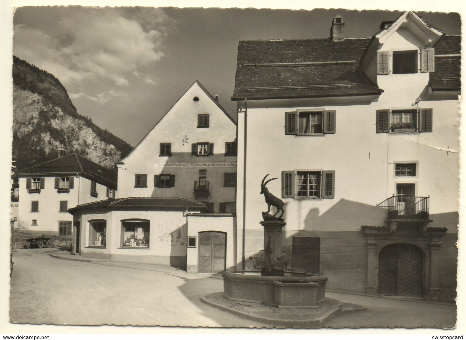 MALANS Dorfplatz Landwirtschaftl. Konsumgenossenschaft - Malans