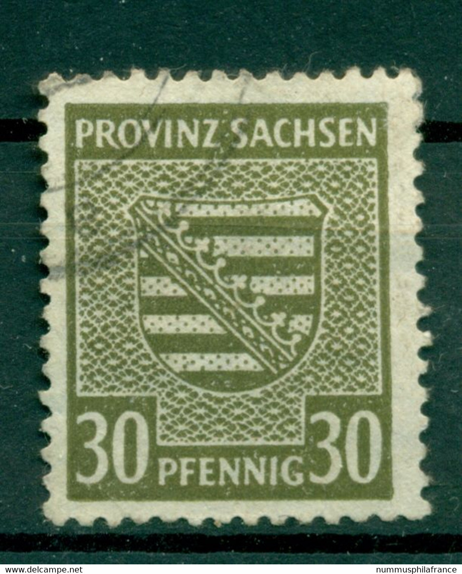 Saxe 1945 - Michel N. 83 X A - Série Courante (Y & T N. 18) (i) - Gebraucht