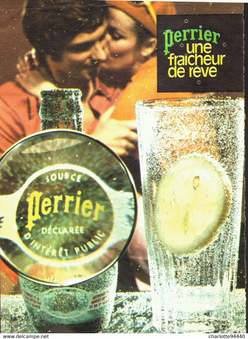 PUB  " PERRIER  "    1969  ( 18 ) - Perrier