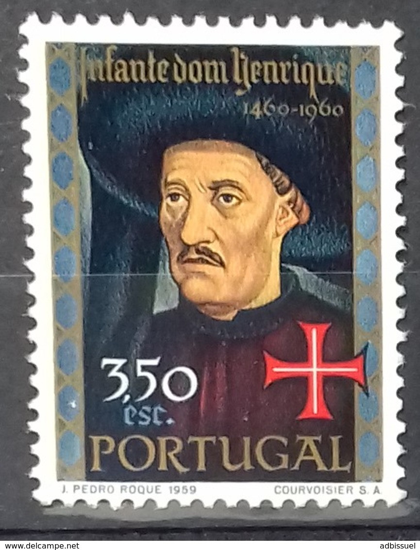 PORTUGAL N° 875 COTE 5,50 € NEUF ** MNH PORTRAIT DE L'INFANT DOM HENRIQUE AVIZ 1960. TB - Neufs