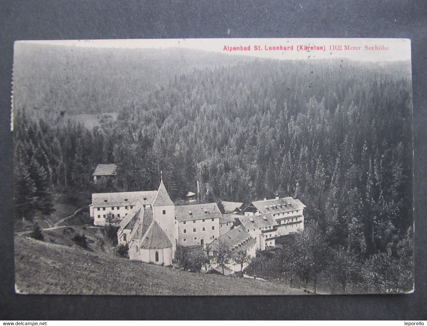 AK Benesirnitz  St. Leonhard B. Feldkirchen Wolfsberg Werbemarke  Ca.1910  /////   D*47826 - Feldkirchen In Kärnten