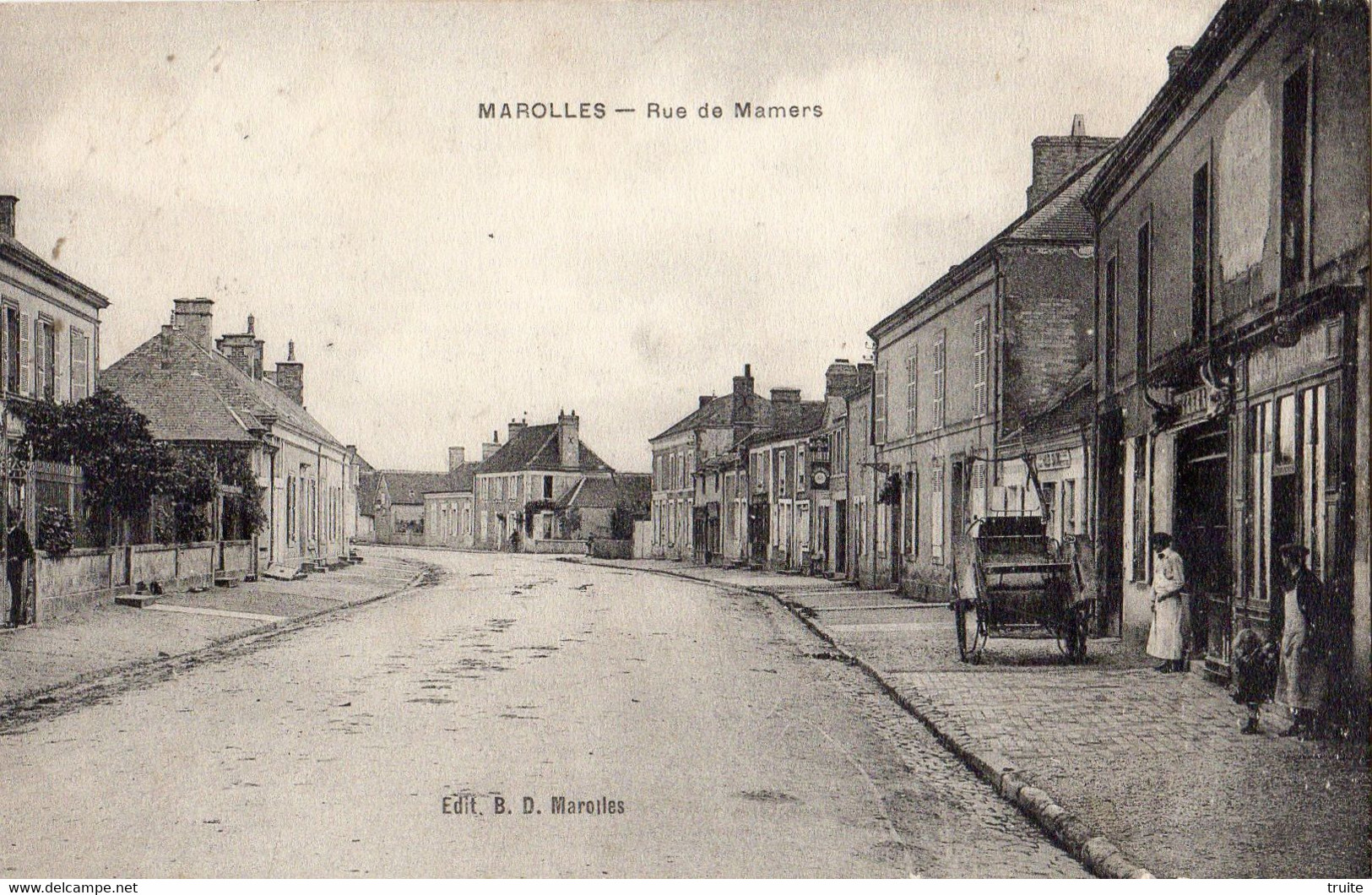 MAROLLES RUE DE MAMERS - Marolles