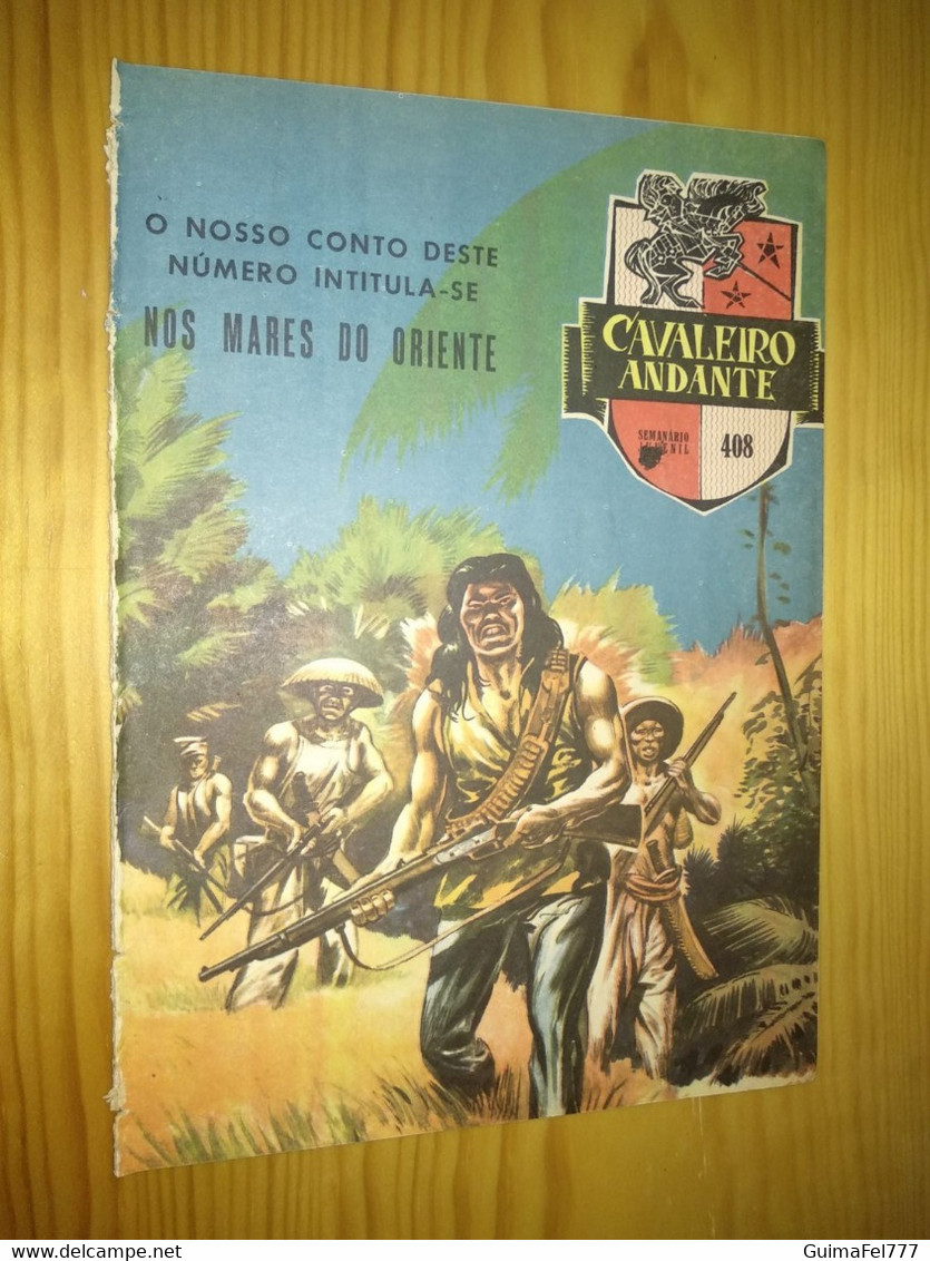 Revista Nº 408 Do CAVALEIRO ANDANTE, Portuguese Magazine - , Ano / Year 1959 - Stripverhalen & Mangas (andere Talen)