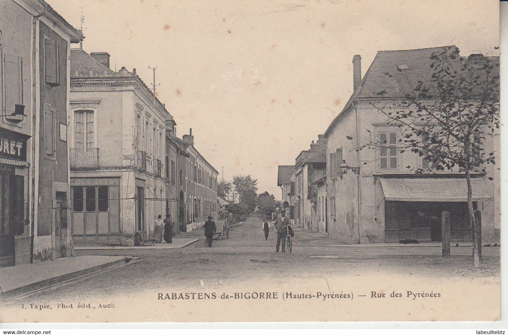 RABASTENS DE BIGORRE - 2 Cartes - Avenue De La Gare & Rue Des Pyrénées  PRIX FIXE - Rabastens De Bigorre