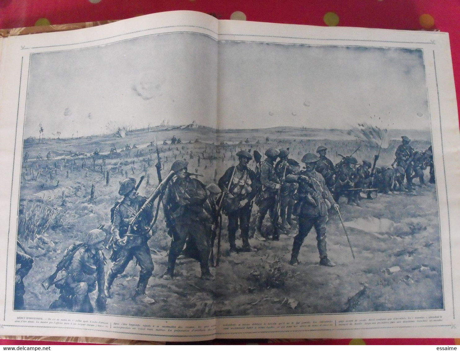 le panorama de la guerre. 1914-1917. tome V. Henri Levêque. Tallandier 1917. très illustré