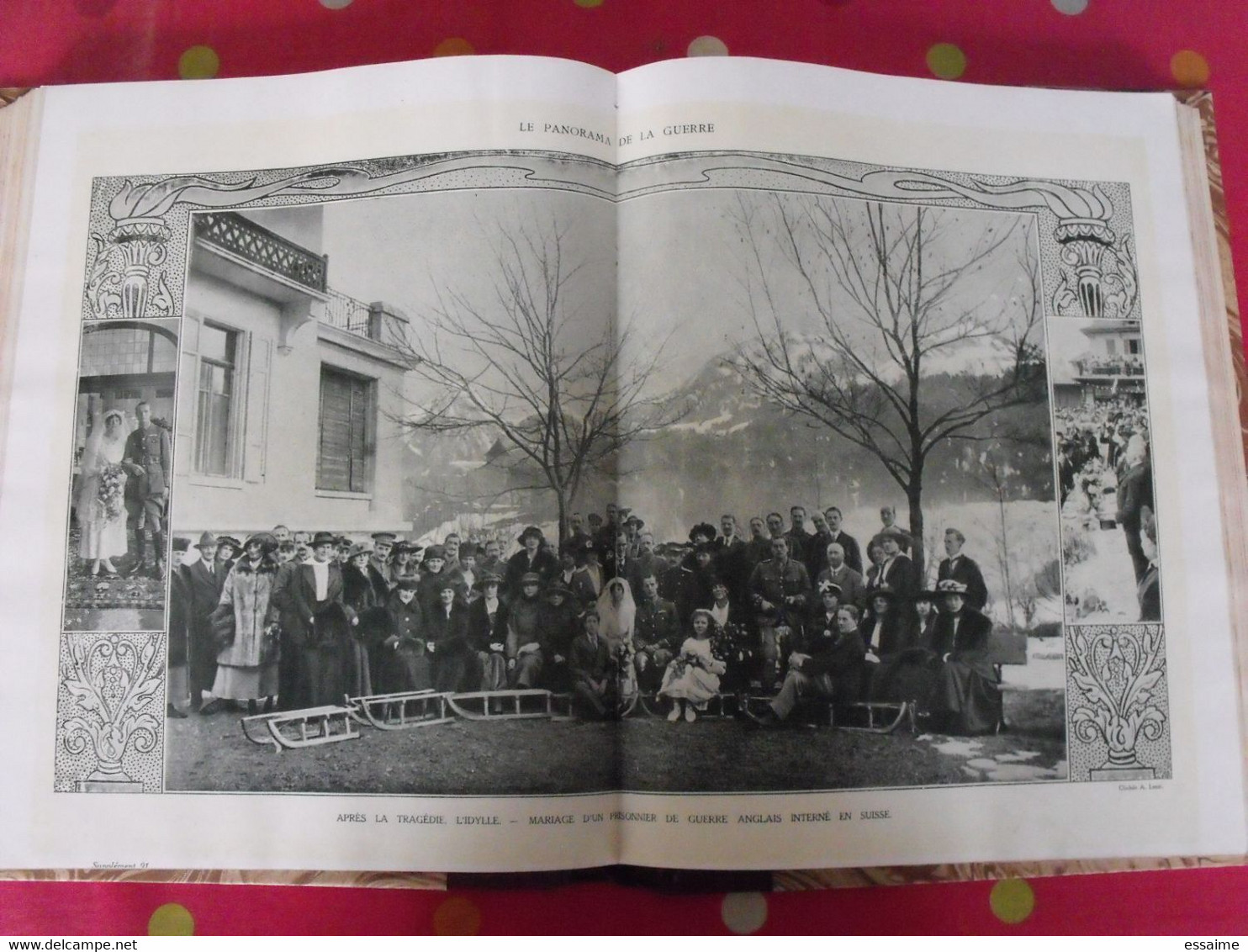 le panorama de la guerre. 1914-1917. tome V. Henri Levêque. Tallandier 1917. très illustré