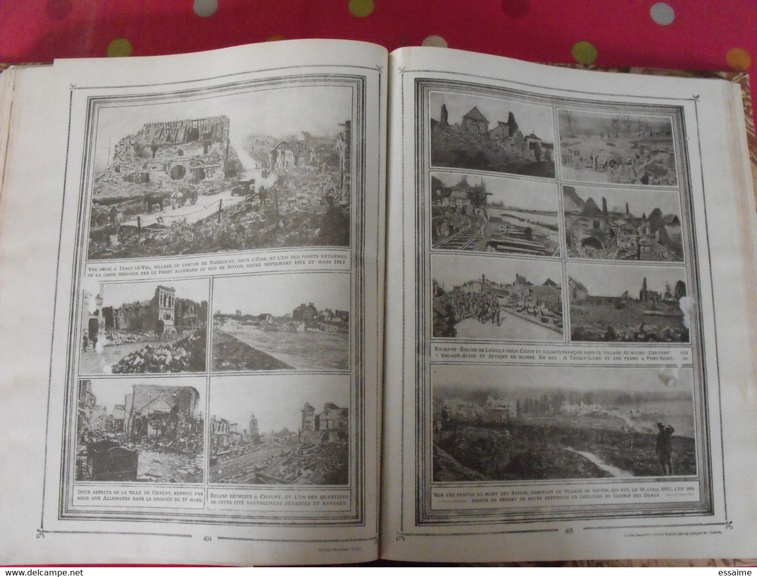 le panorama de la guerre. 1914-1917. tome V. Henri Levêque. Tallandier 1917. très illustré