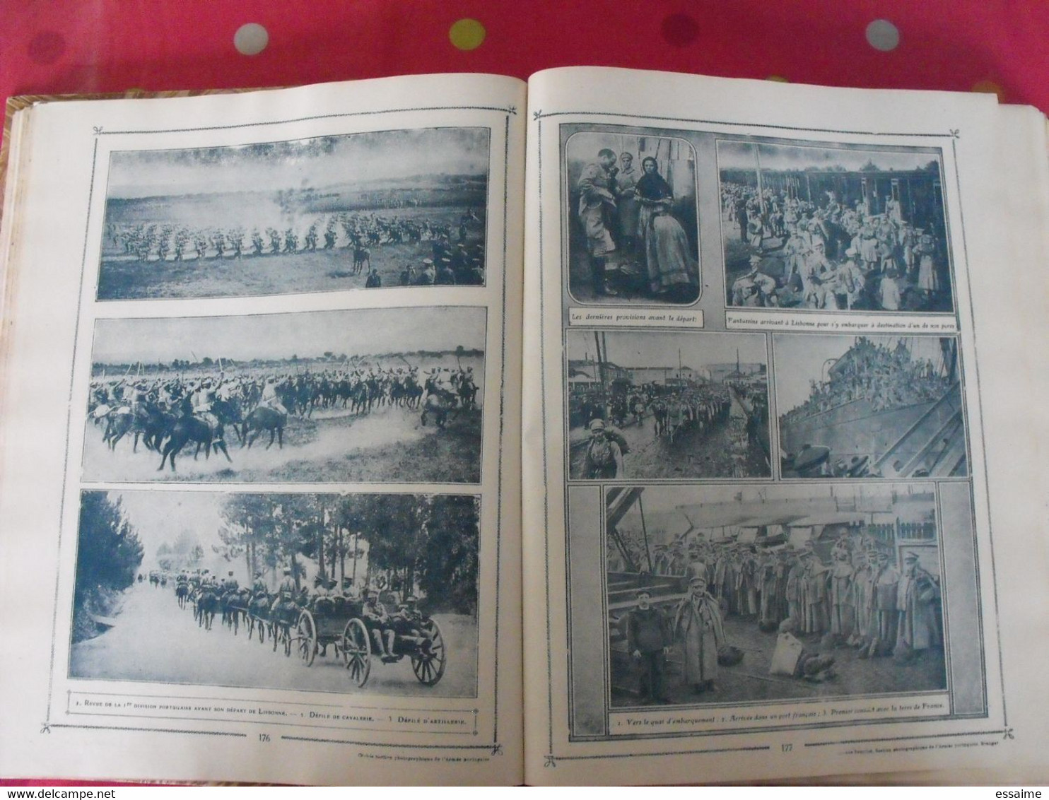 le panorama de la guerre. 1914-1918. tome VI. Henri Levêque. Tallandier 1918. très illustré