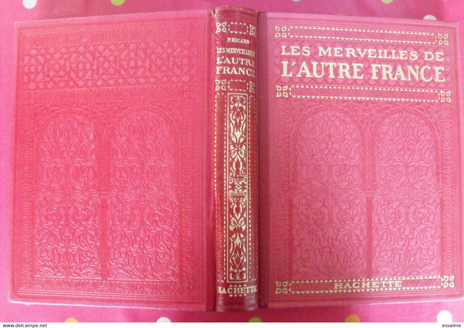 Les Merveilles De L'autre France. Algérie Tunisie Maroc. Prosper Ricard. Lyautey. Hachette 1924. Beau Cartonnage - Zonder Classificatie