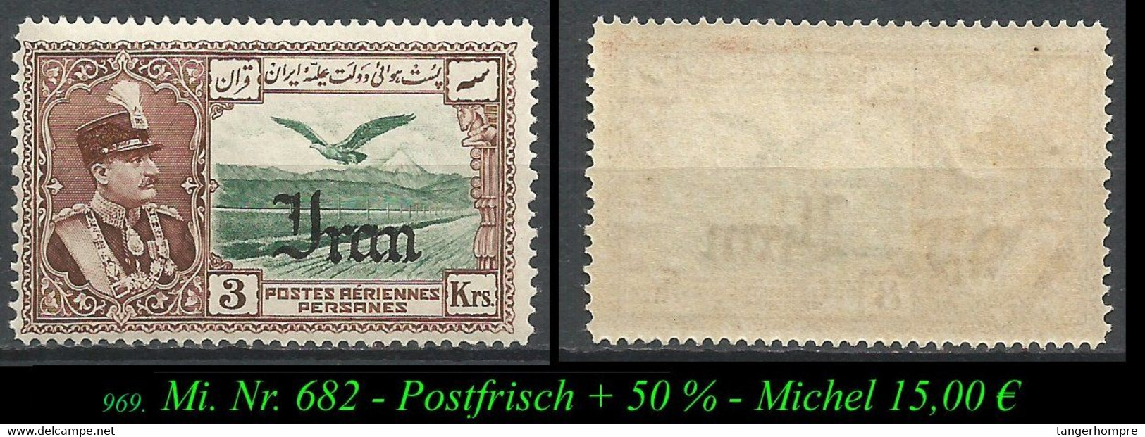 1935 - Mi. Nr. 682 - Postfrisch - Iran