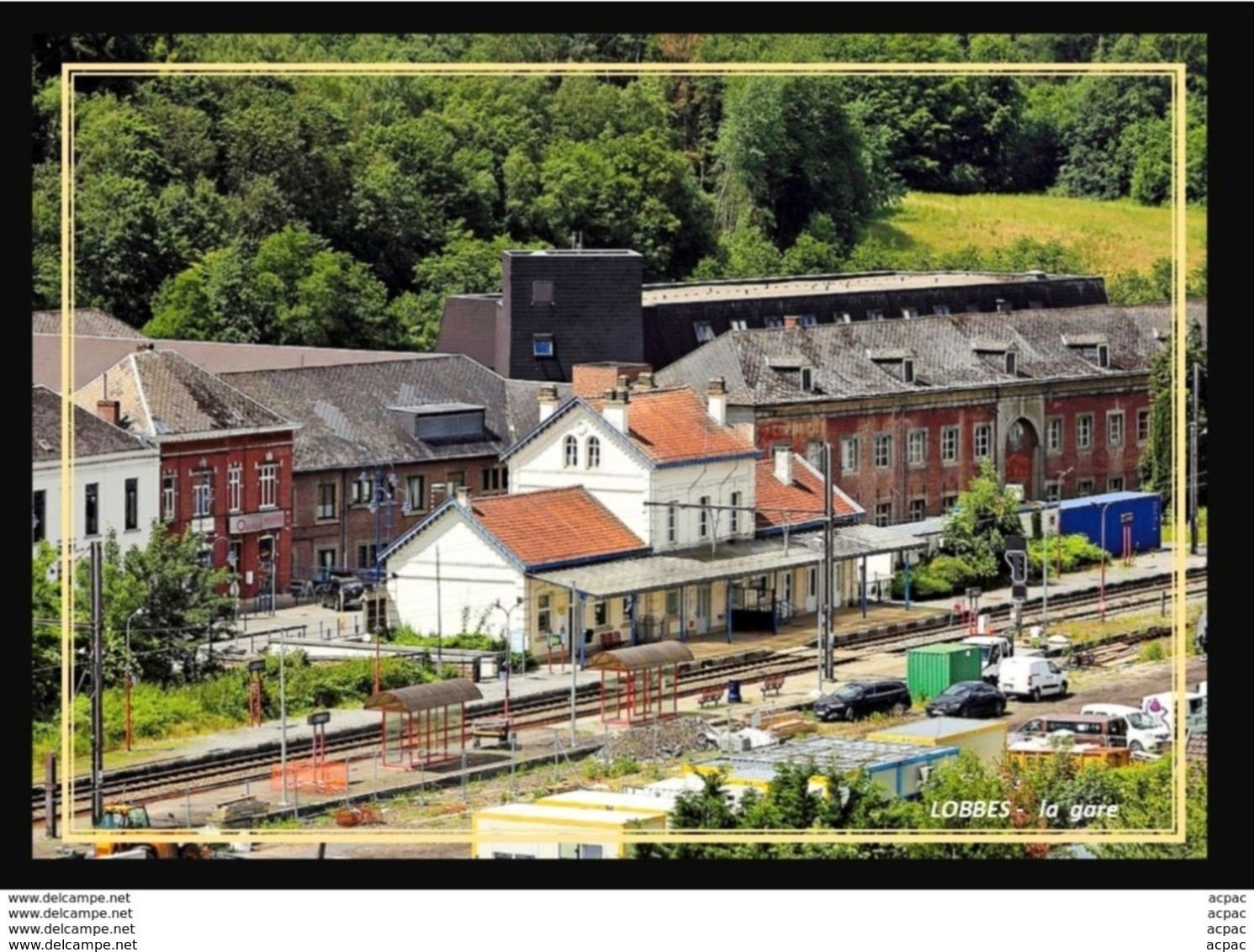 LOBBES    .. Vue   Generale De La Gare - Lobbes