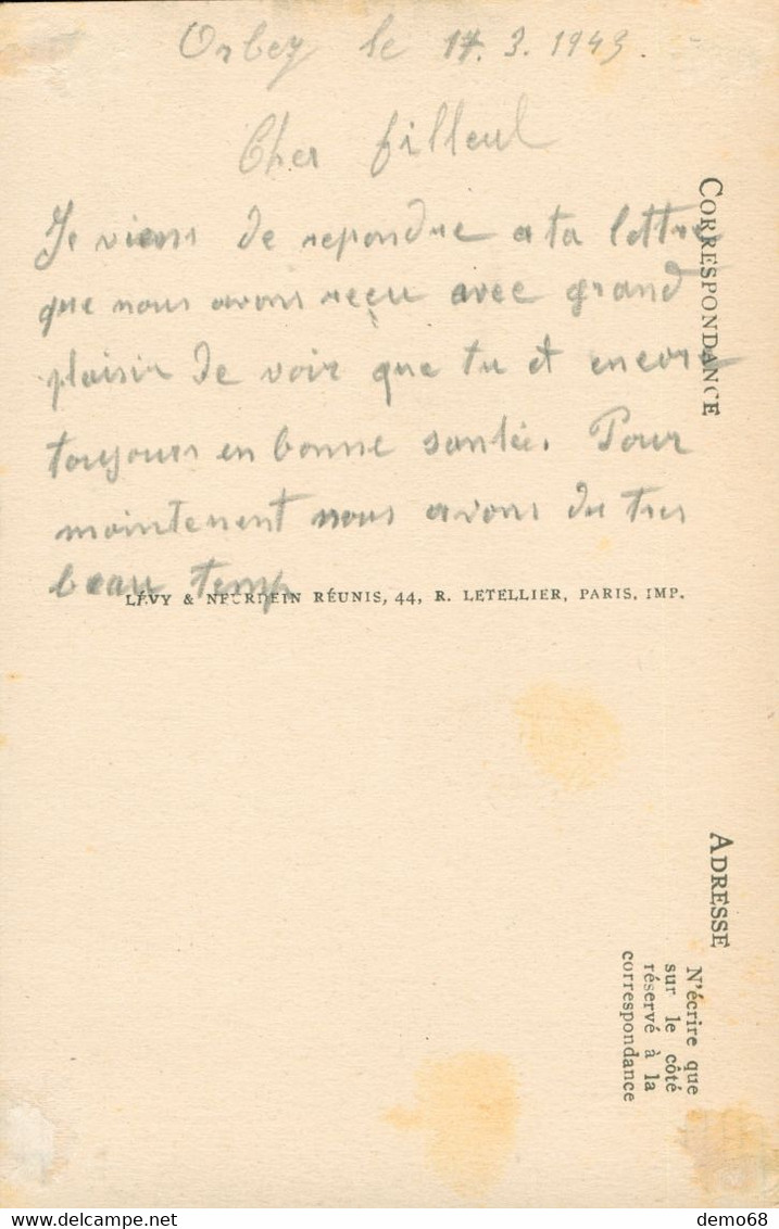 Afrique Du Nord Algérie Scènes Et Types   Nomades Dans Le Désert  Carte Animée Tentes Chameaux  Ed LL 1943 - Escenas & Tipos