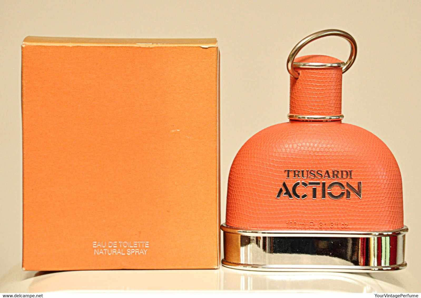 Trussardi Action Woman Eau De Toilette Edt 100ml 3.4 Fl. Oz. Spray Perfume Woman Ultra Rare Vintage 1990 100% Full - Women