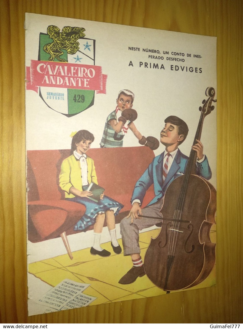 Revista Nº 429 Do CAVALEIRO ANDANTE, Portuguese Magazine - , Ano / Year 1960 - Fumetti & Mangas (altri Lingue)