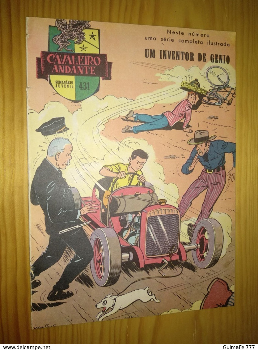 Revista Nº 431 Do CAVALEIRO ANDANTE, Portuguese Magazine - , Ano / Year 1960 - BD & Mangas (autres Langues)