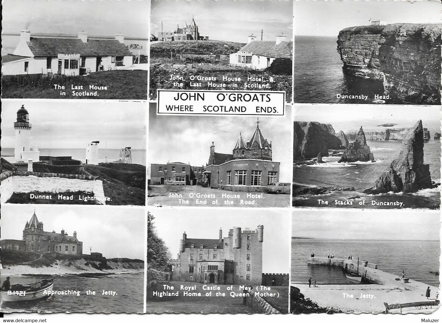 CARTE POSTALE ECOSSE SCOTLAND - JOHN O'GROATS WHERE SCOTLAND ENDS - Orkney