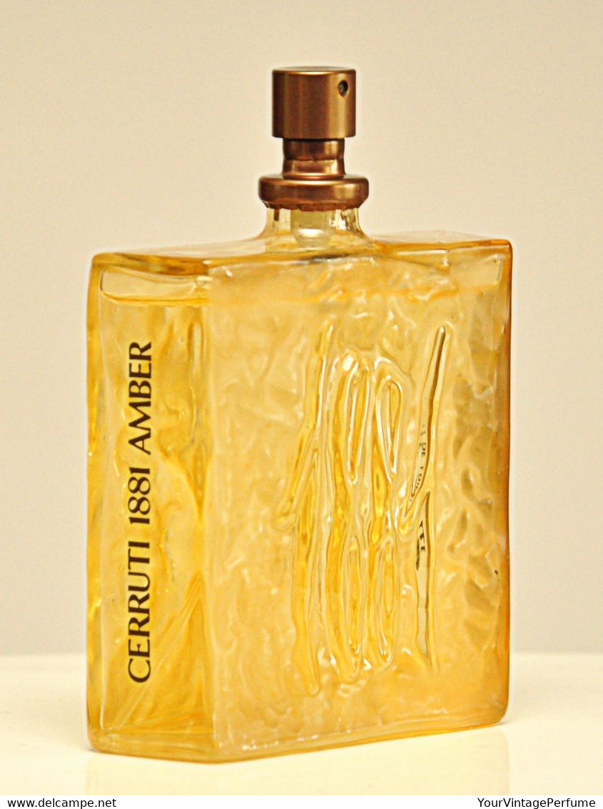 Cerruti 1881 Amber Pour Homme Eau De Toilette Edt 100ml 3.3 Fl. Oz. Spray Perfume For Man Rare Vintage 2002 - Heer