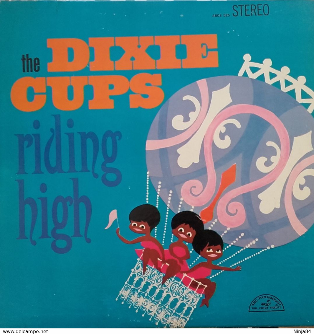 LP 33 RPM (12") The Dixie Cups  "  Riding High  "  USA - Soul - R&B