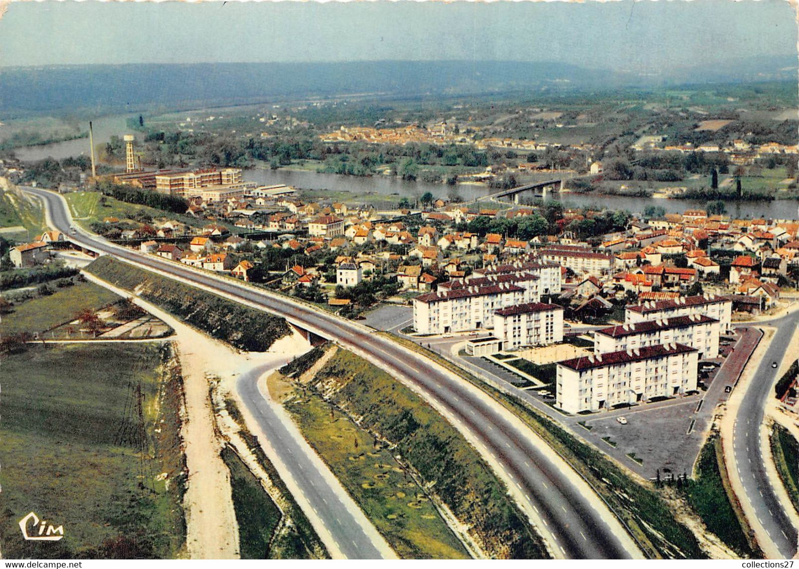 78-BONNIERES-VUE PANORAMIQUE AERIENNE - Bonnieres Sur Seine