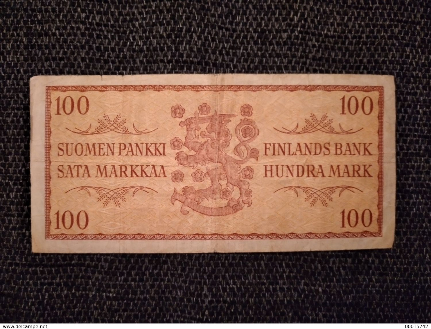 FINLAND 100 MK 1957   D-0654 - Finlande