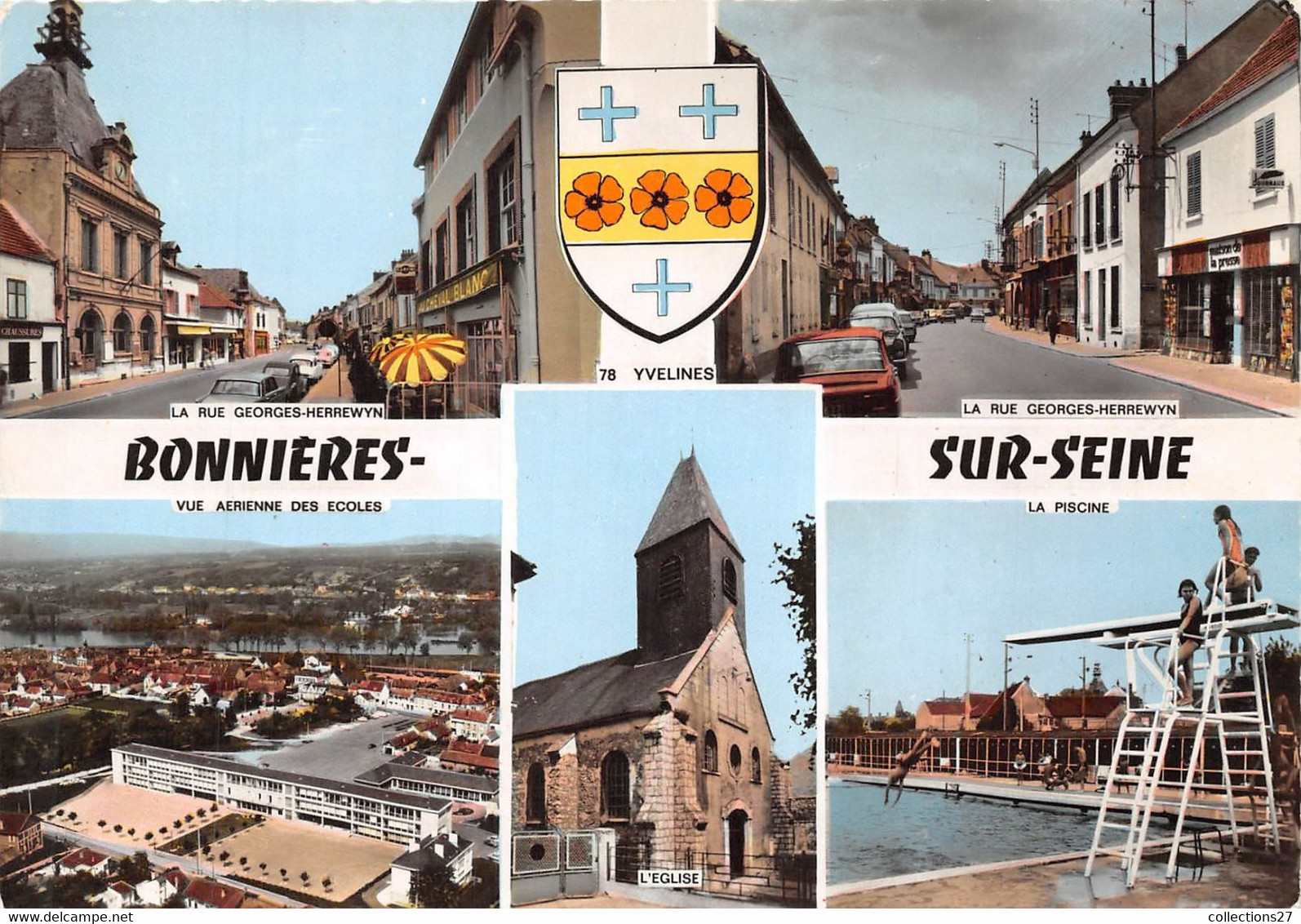 78-BONNIERES-SUR-SEINE- MULTIVUES - Bonnieres Sur Seine