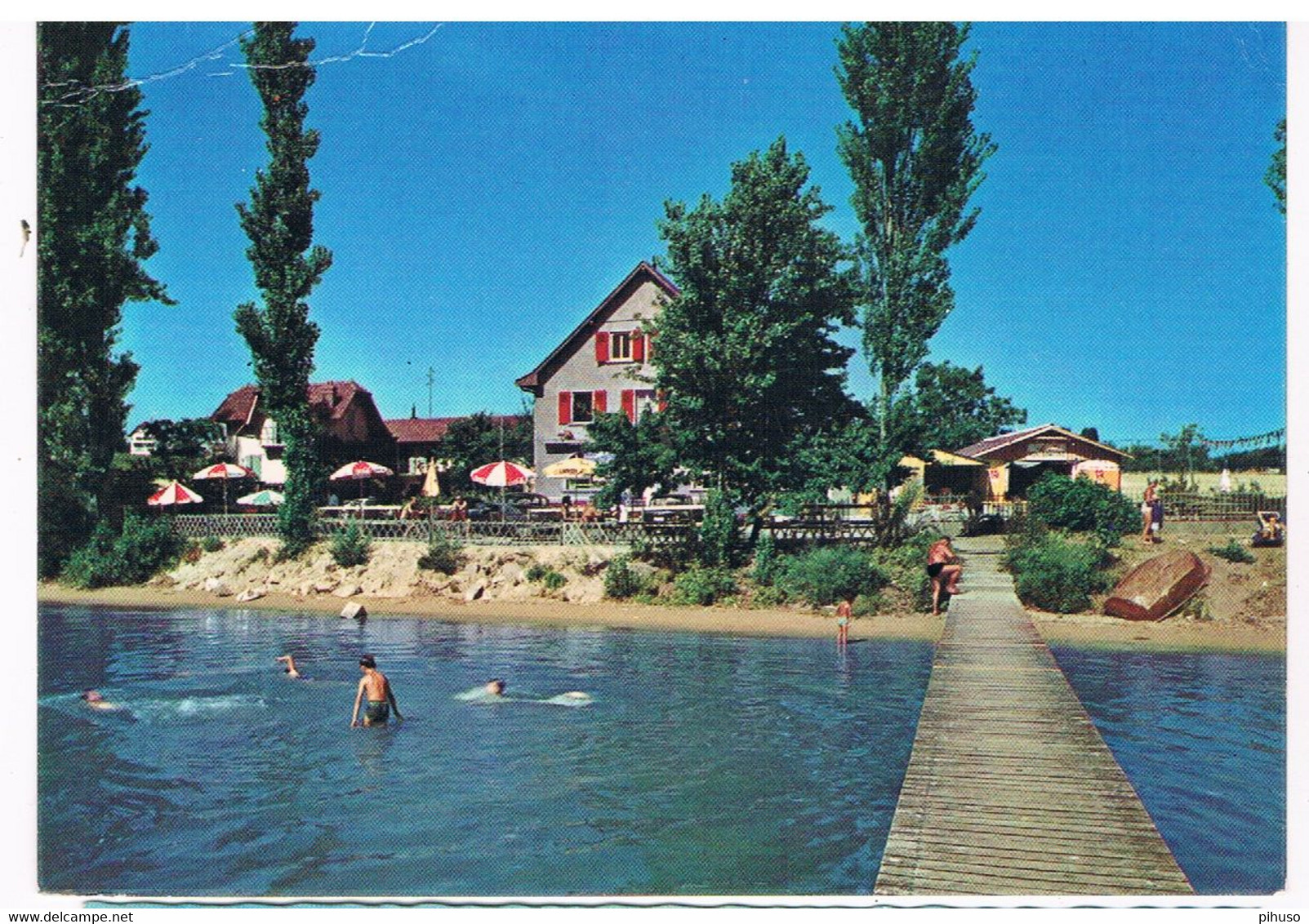 CH-6395   PREVERENGES : Hotel-Restaurant De La Plage - Préverenges