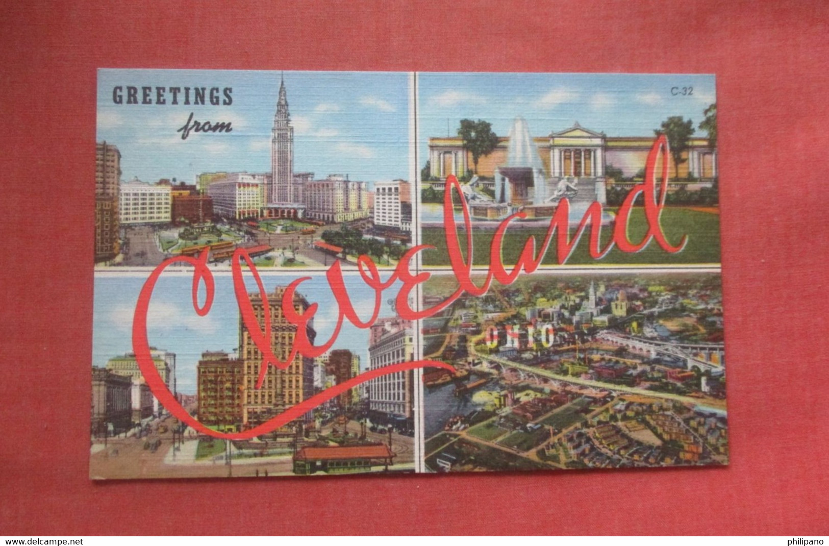 Greetings From Cleveland  Ohio > Cleveland      Ref 4589 - Cleveland