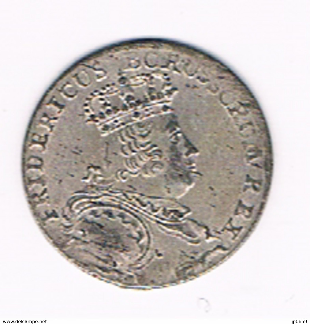 PREUSSEN 6 KREUZER 1756 B - Taler Et Doppeltaler