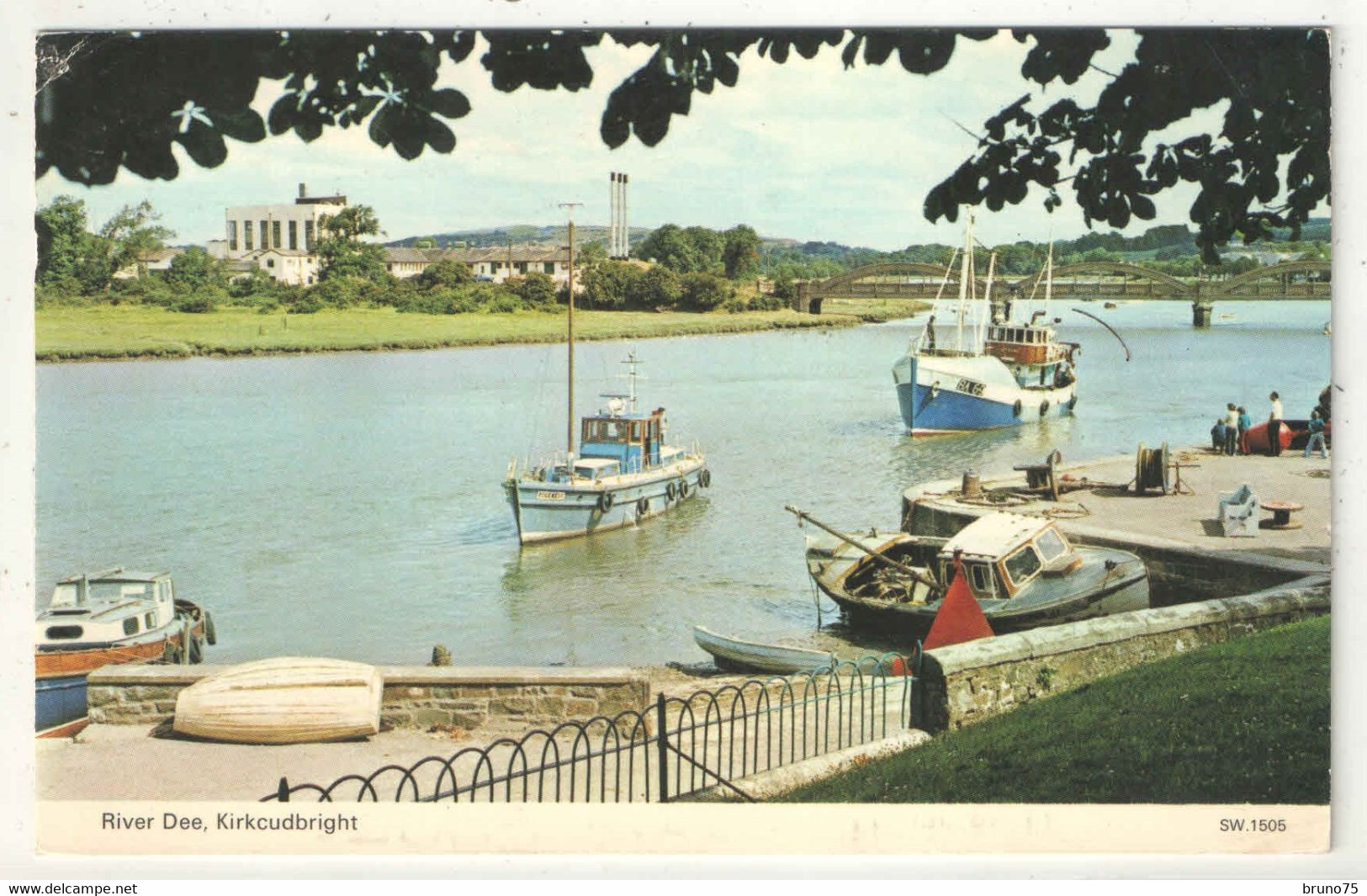 River Dee, Kirkcudbright - 1977 - Kirkcudbrightshire