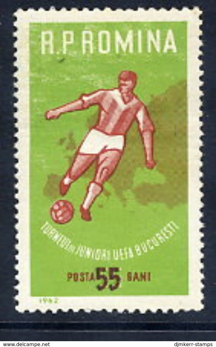 ROMANIA 1962 European Youth Football Cup MNH / **.  Michel 2043 - Nuovi