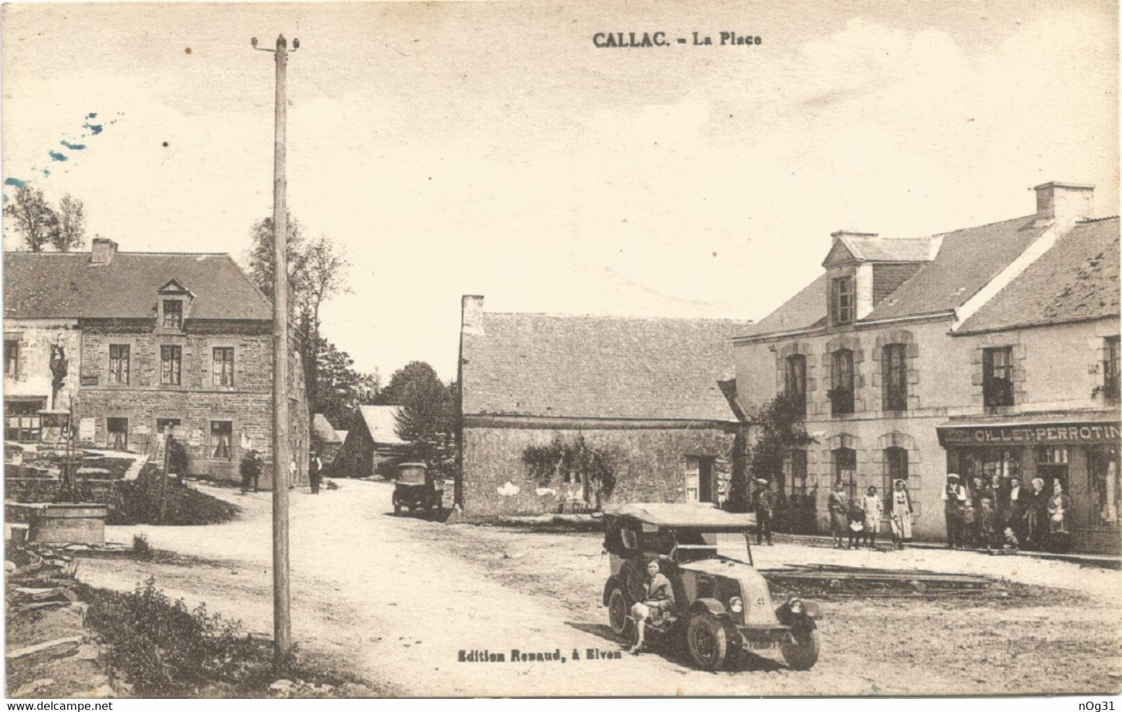 22 - La Place - Edition Renault A Elven - Callac