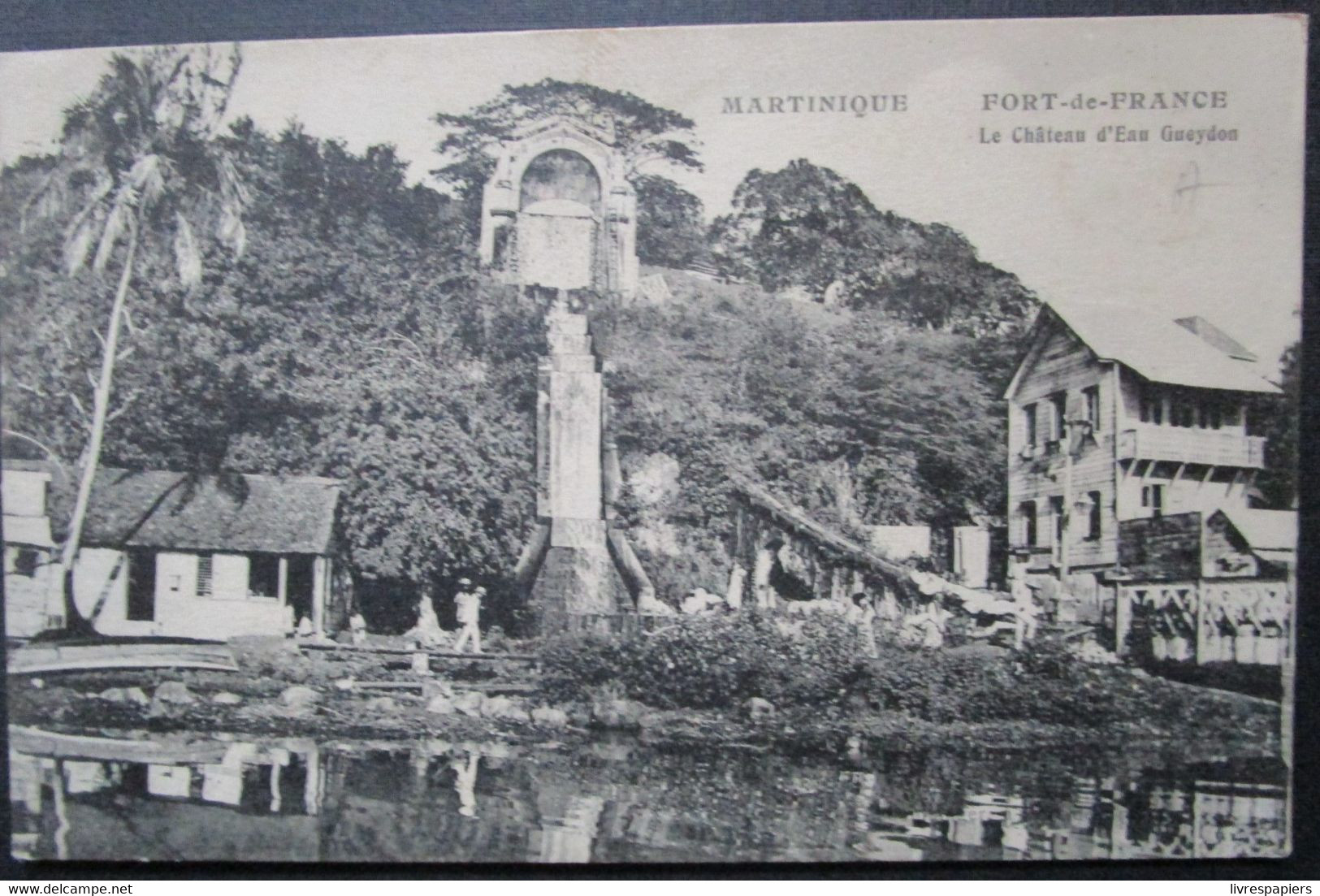 Martinique Chateau D'eau  Cpa - Fort De France