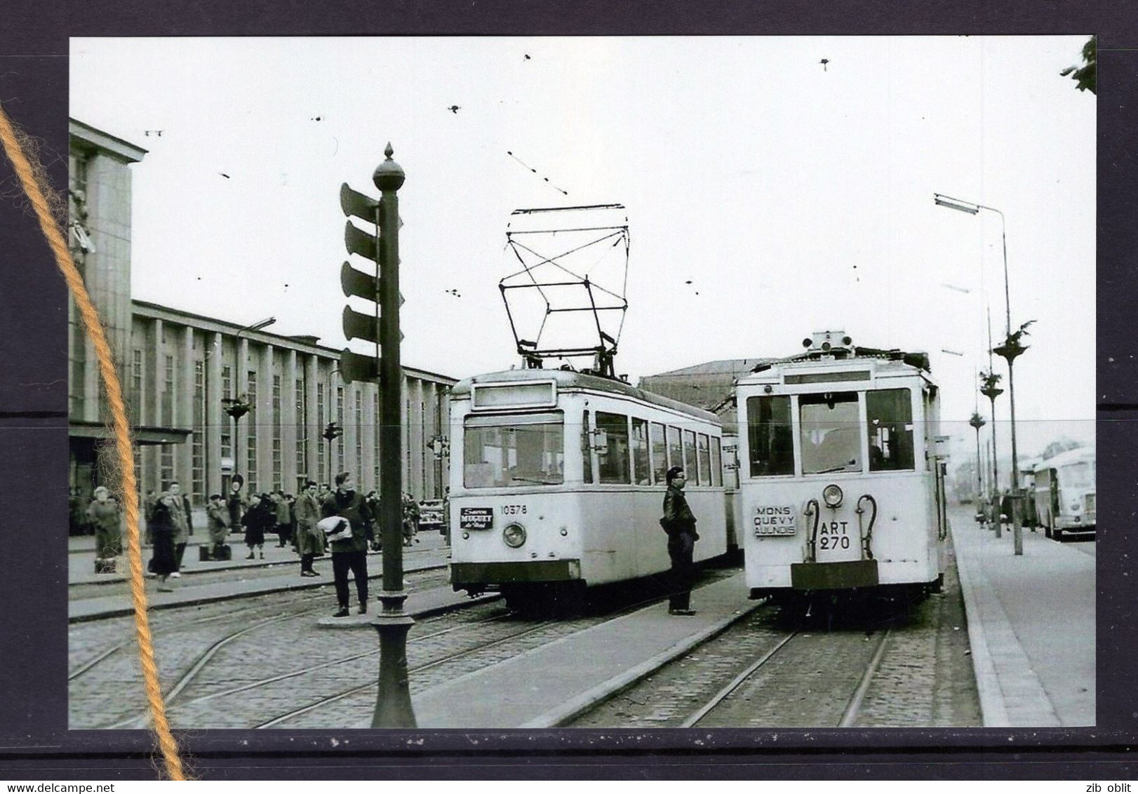 PHOTO   Du TRAM  LIGNE 20 MONS QUEVY REPRO - Tram